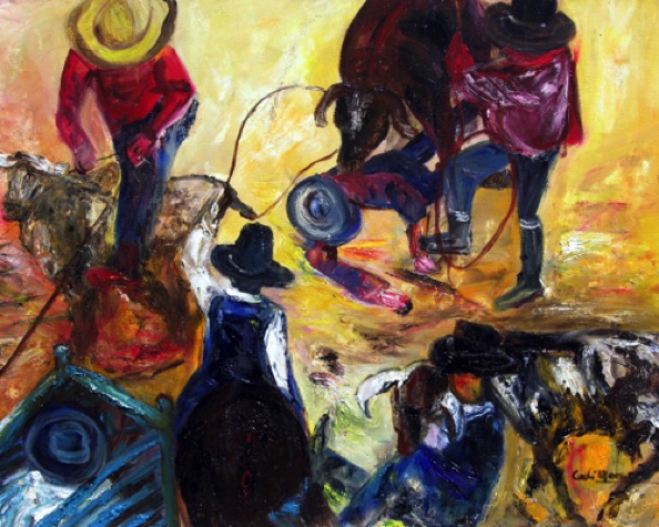 Rodeo (24"x30")
#0533 Rodeo (24"x30")
#0533