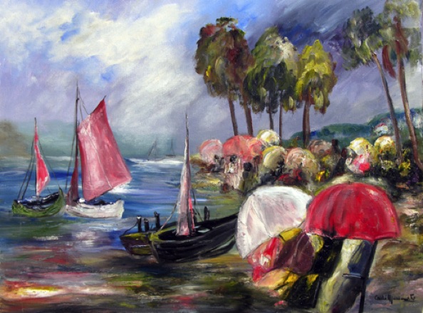 The Red Sail (30"x40")
#0549 The Red Sail (30"x40")
#0549