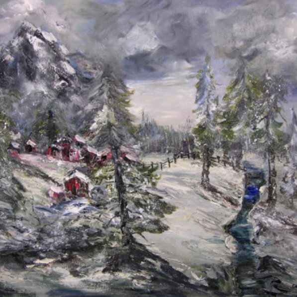 The Alps in Winter