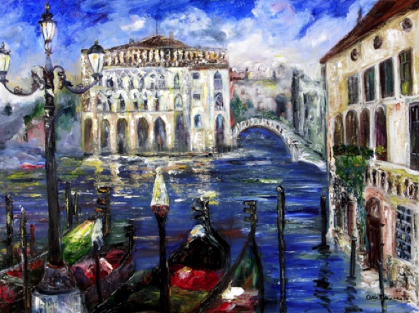 Twilight in Venice (30"x40")
#0301 Twilight in Venice (30"x40")
#0301