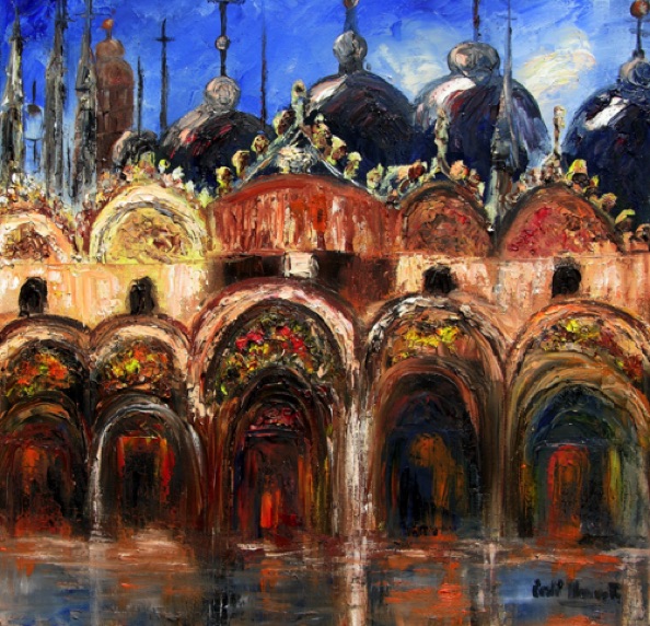 Piazza San Marco (20"x20")
#1207 Piazza San Marco (20"x20")
#1207