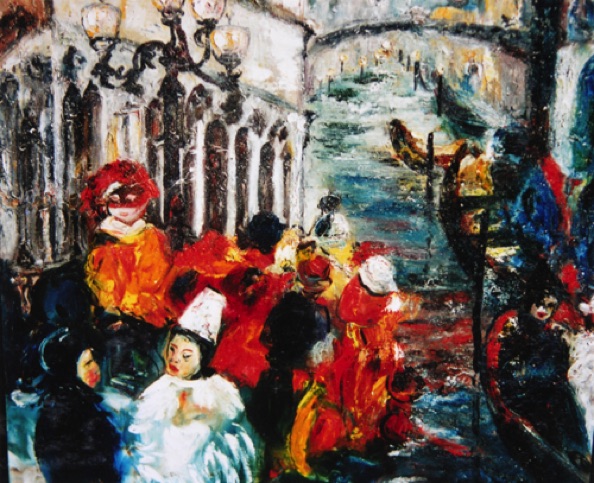 Carnival in Venice (24"x30")
#9513 Carnival in Venice (24"x30")
#9513