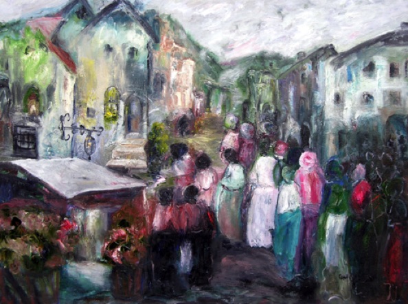 Town Square (30"x40")
#9605 Town Square (30"x40")
#9605
